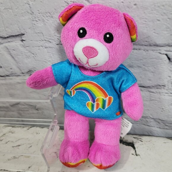 Build a Bear BABW Mini Plush Toys Lot of 8 Bears Rabbits Dogs Assorted Colors - Picture 2 of 8